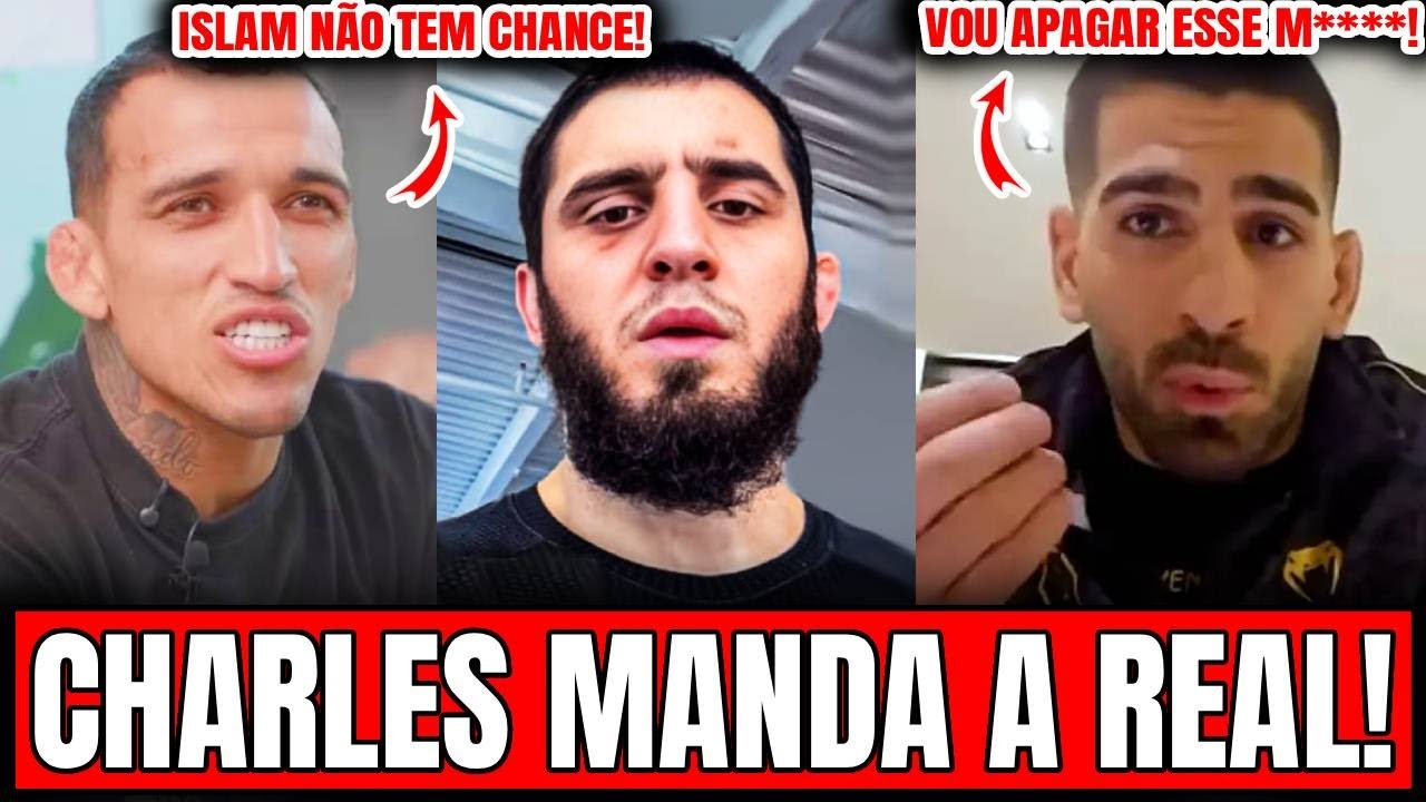 CHARLES OLIVEIRA É SINCERO SOBRE LUTA ENTRE TOPURIA E MAKHACHEV! VOLKANOVSKI DEVE SE APOSENTAR...