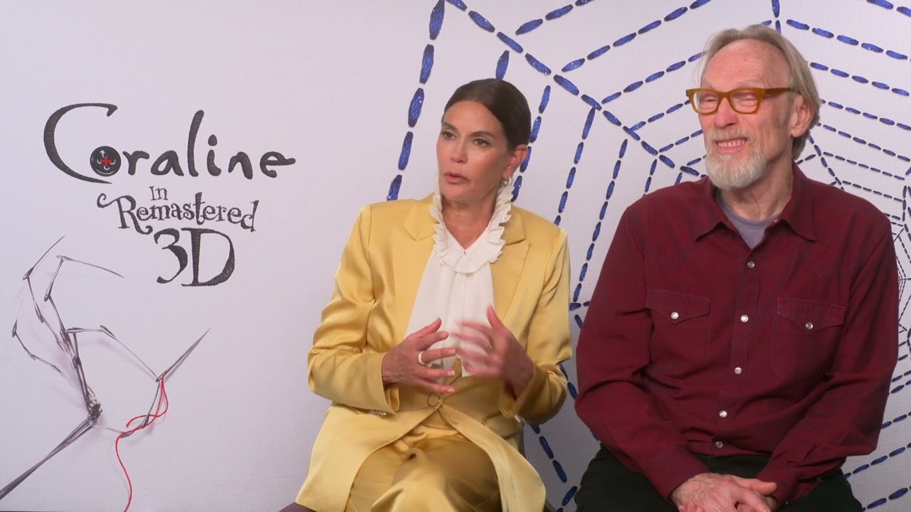 Is Hollywood Afraid To Make Scary Kids Films? Henry Selick & Teri Hatcher Talk #Coraline At 15