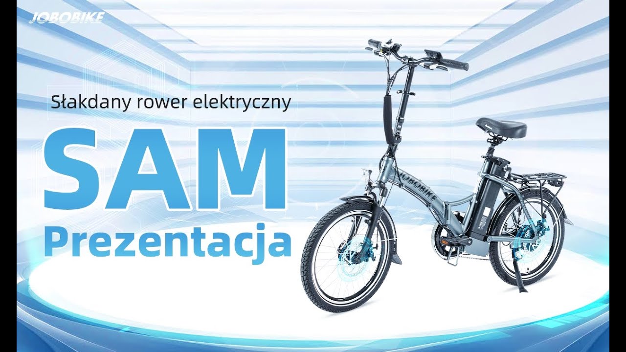 JOBOBIKE SAM &ndash; Składany rower elektryczny &ndash;Prezentacja