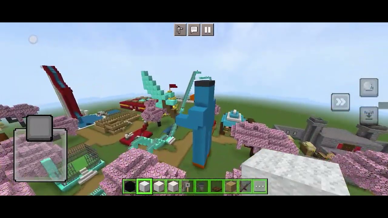 Airport Minecraft wallpaper 
