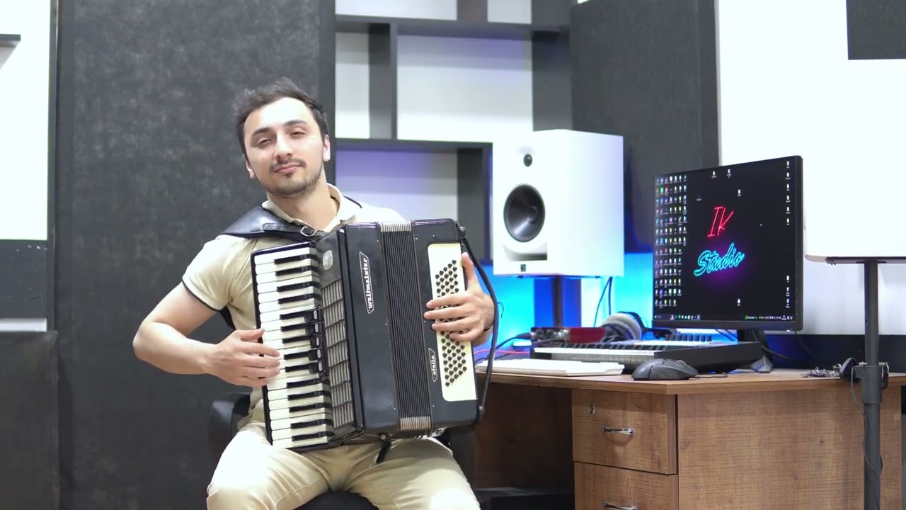 Firuzə Remix - İntiqam Kazımov Akordeon da ifa ( Rəsmi Musiqi ) 4K