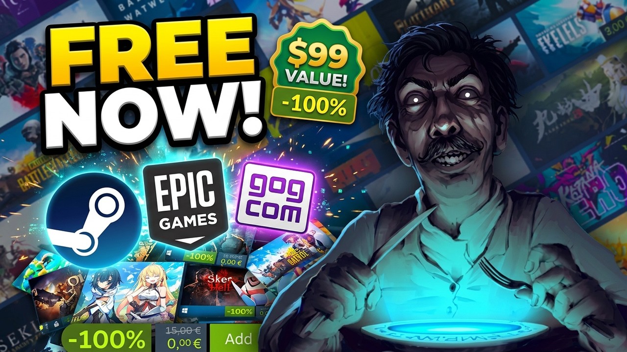 Бесплатные игры для ПК &mdash; общая стоимость: $99 &mdash; успейте забрать!