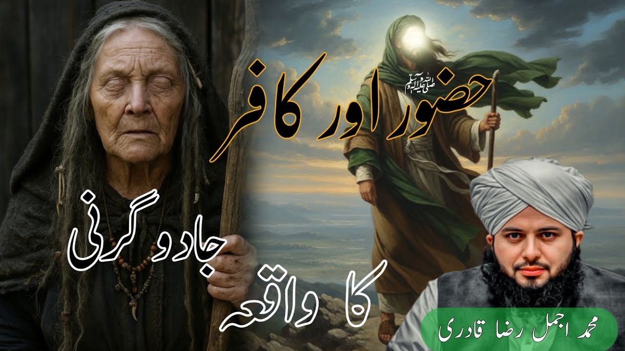 Huzoor ﷺ Or Kafir Jadugarni Ka Waqia | speech by Muhammad Ajmal Raza Qadri | @islamiraah786 |