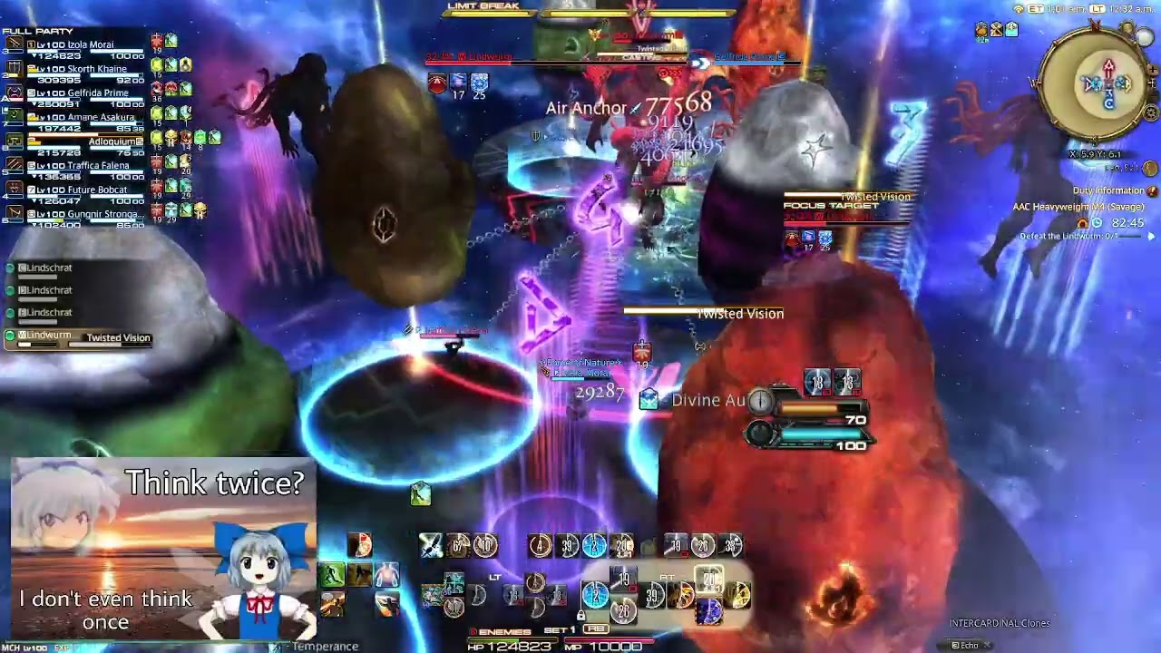 FFXIV - AAC Heavyweight M12S P2 Clear - MCH POV