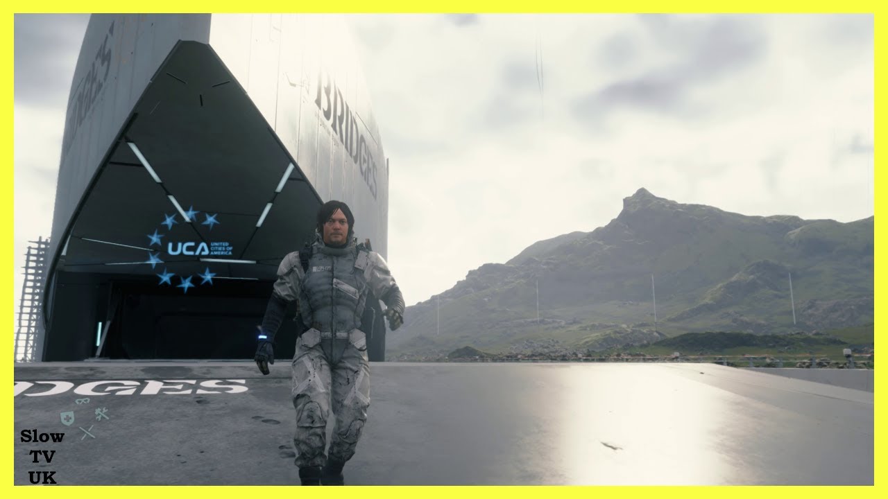 Death Stranding - Slow Walkthrough No Commentary for Background Ambience #2 2K|60