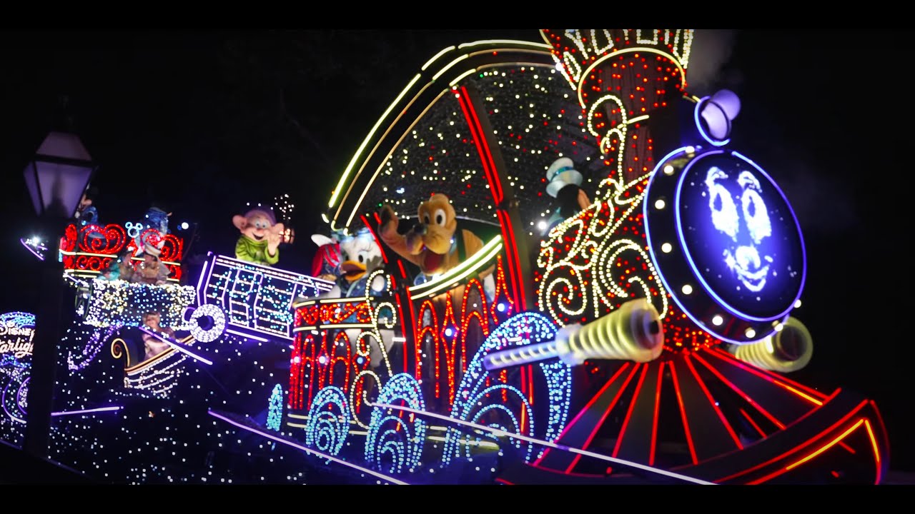 4K Disney Starlight Dream the Night Away 2025 Magic Kingdom Liberty Square
