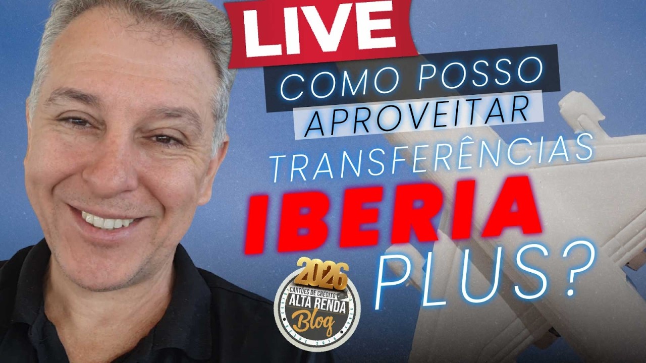 💳LIVE: COMO EU CONSIGO APROVEITAR OS PONTOS IBÉRIA PLUS? COMO EU CONSIGO JUNTAR PONTOS IBÉRIA?