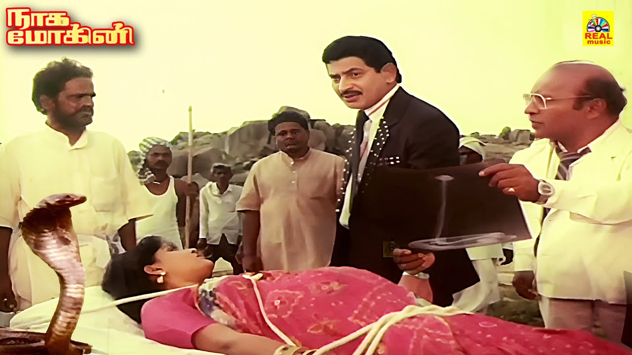 அவ பாம்பு இல்ல என் மனைவி லட்சுமி !! நாக மோகினி திரைப்படத்தின் சூப்பர் ஹிட் காட்சி #vijayashanti