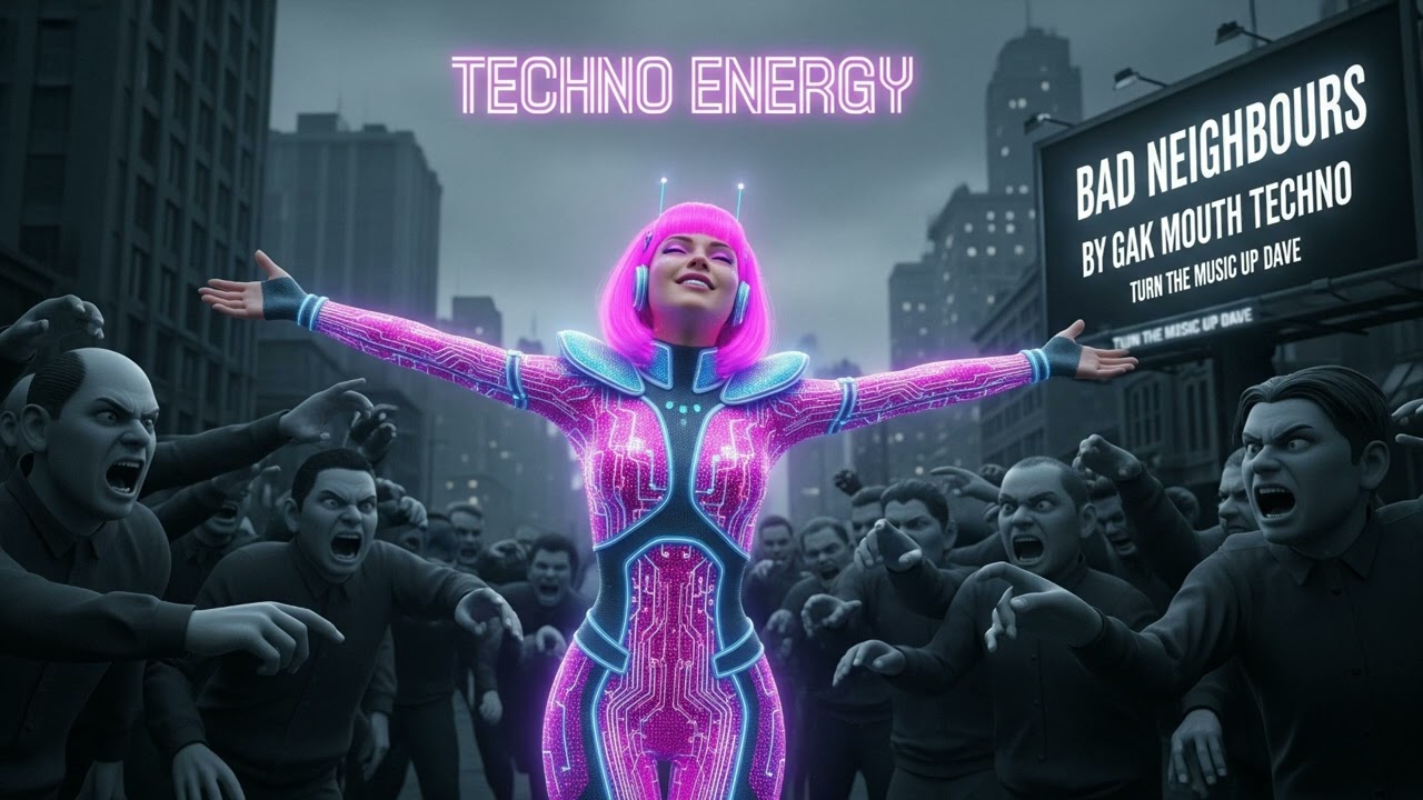 160 BPM HARDSTYLE ACID TECHNO | BAD NEIGHBOURS - GET A GRIP | GakMouth Techno by Mizz Hoppe Original