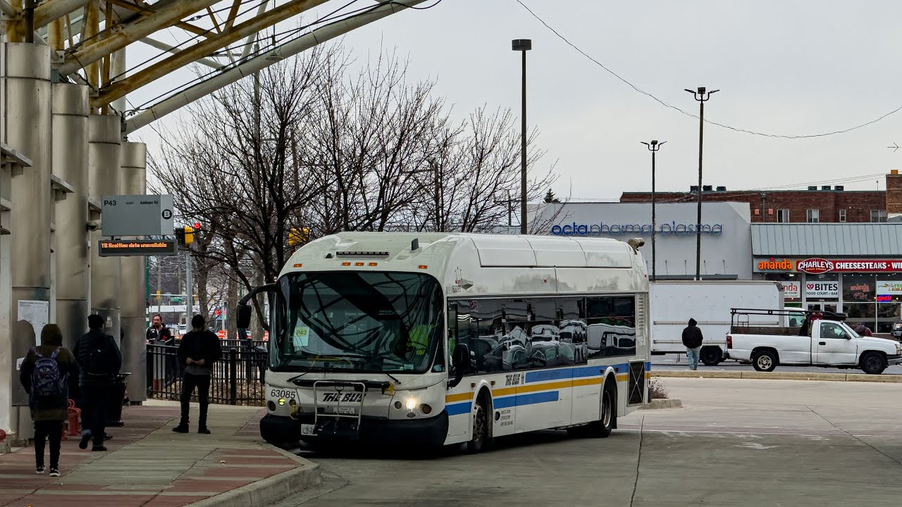 Prince George's County Transit TheBus 2009 New Flyer DE40LFA 63085 (ex-WMATA 6411) on Route P43 Ride