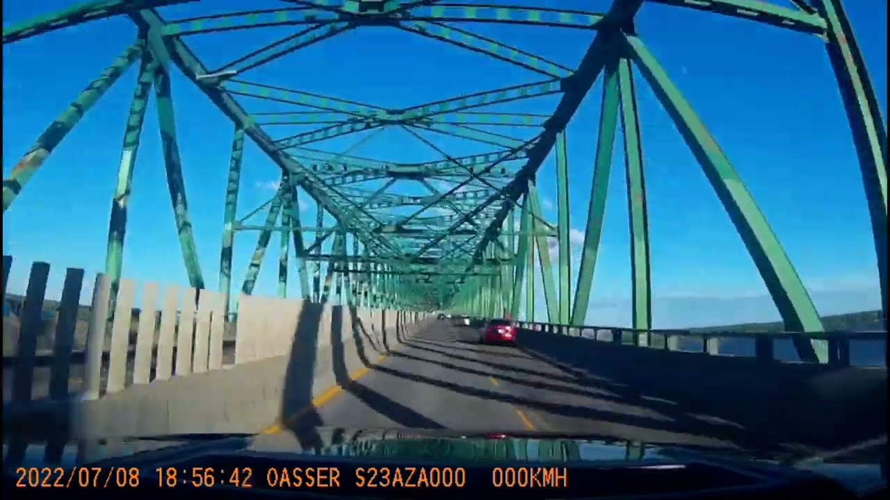 Pont Laviolette Trois-Rivi&egrave;res,  Autoroutes A-40  A-55  A-20