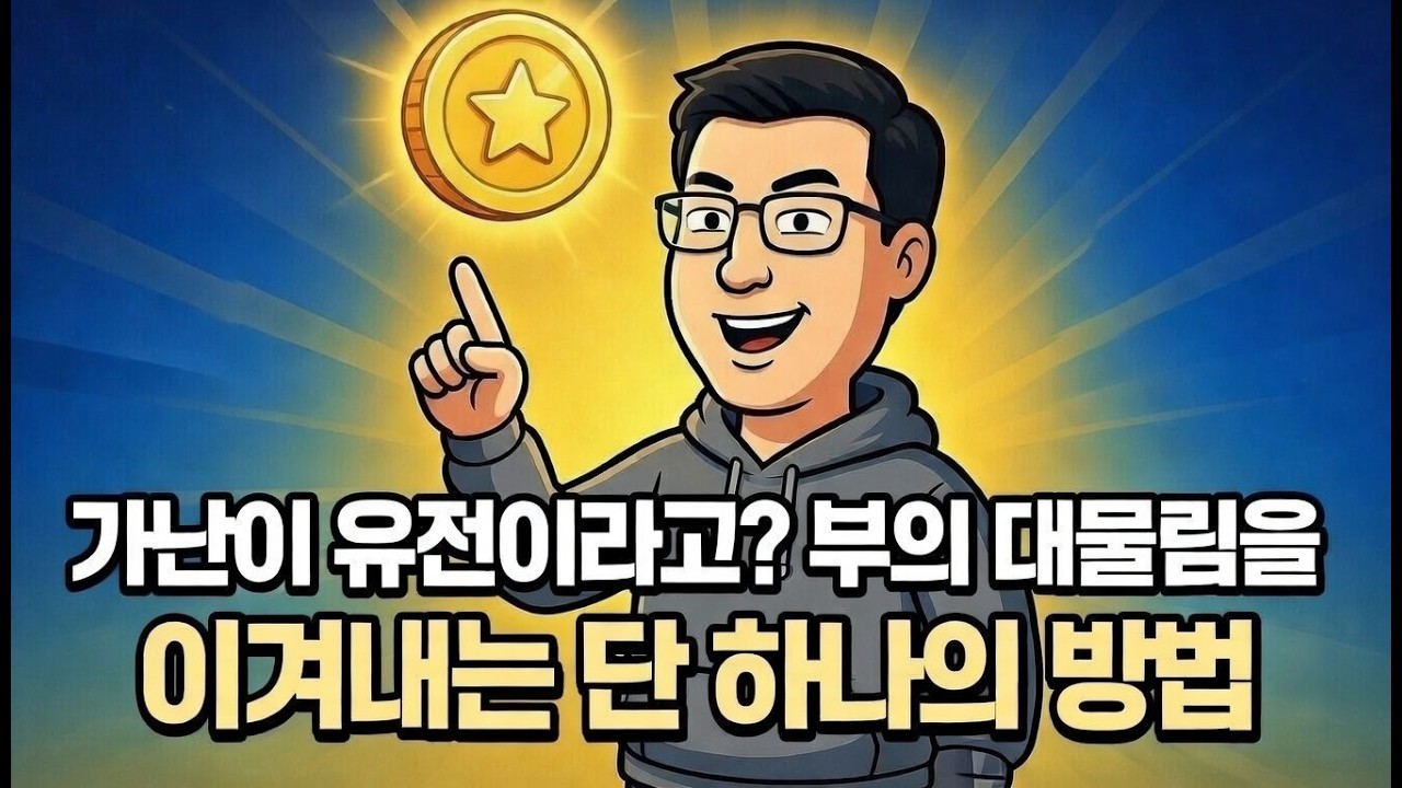 가난이 유전이라고? 부의 대물림을 이겨내는 단 하나의 방법 (마인드셋 실제 사례)