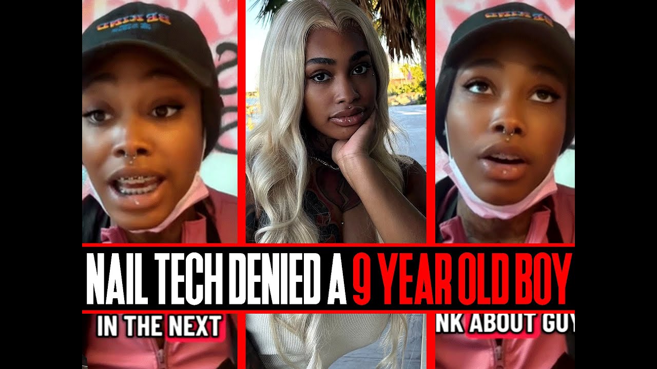 Nail Tech Denies Mother Trying To Get Her 9 Year Old Son's Nails Painted