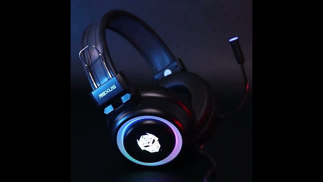 Headset Gaming Rexus Vonix F30 / F-30 Original LED RGB High Quality