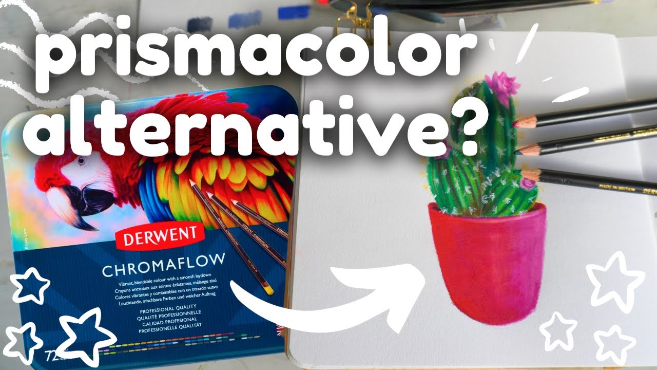 I'm Trying Out Derwent Chromaflow For The First Time And I'm Loving It!