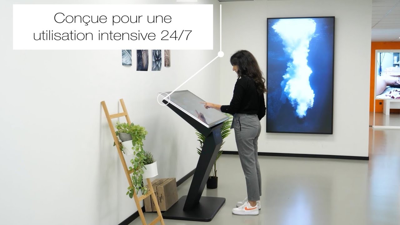 Borne interactive WAVE | Réunissez esthétisme et puissance technologique