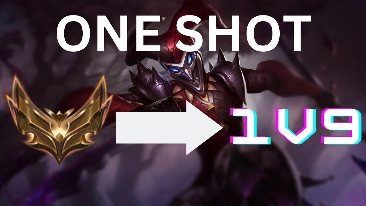 AD SHACO 1v9 IN GOLD