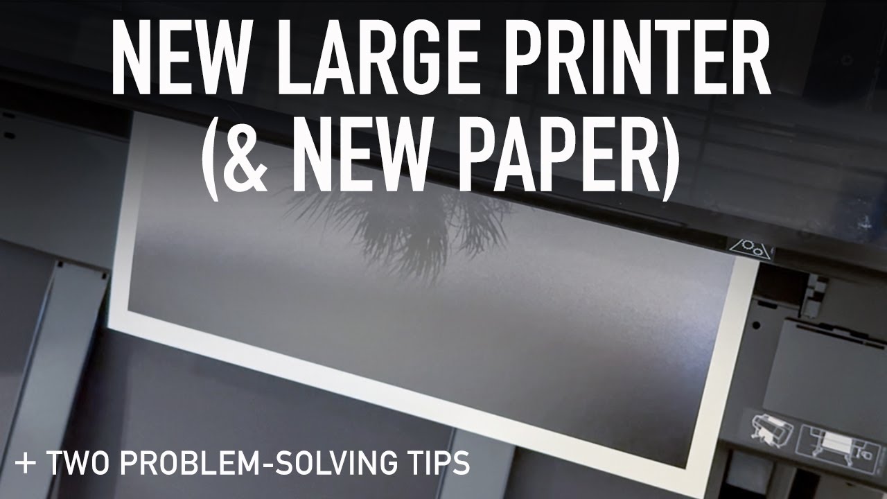 New Year / New Large Printer: My Experience with Epson SureColor P7570