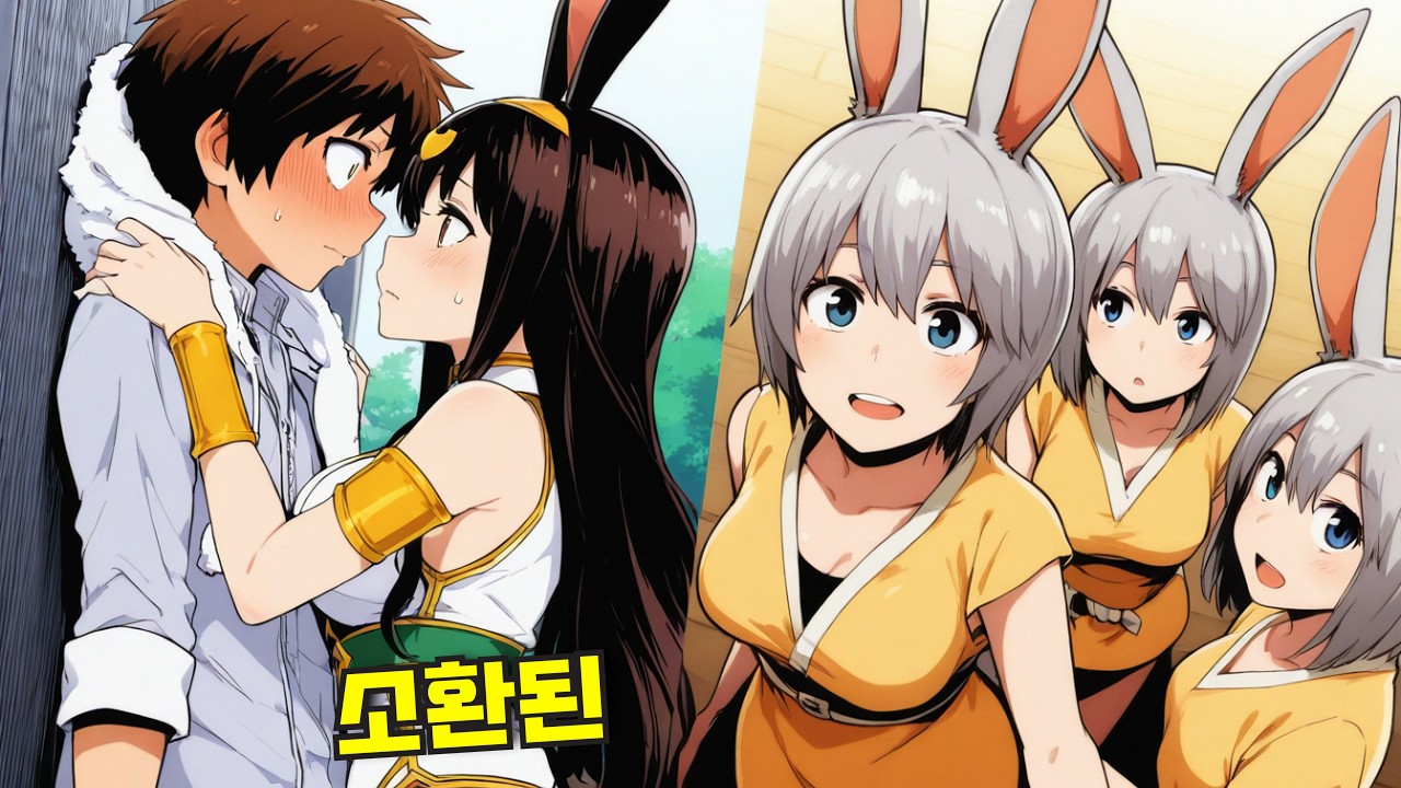 여신에게 소환된 잡부, 토끼소녀들과 문명을 세우다! 역대급 이세계 스토리 - 만화 요약