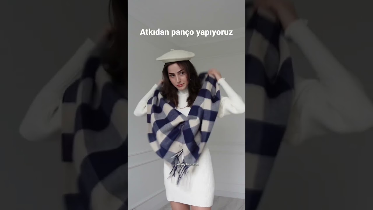 Atkıdan pan&ccedil;o yapıyoruz😍 takip etmeyi unutma🤍 #atkı #pan&ccedil;o #diy #fashiontips #shorts #youtubeshort