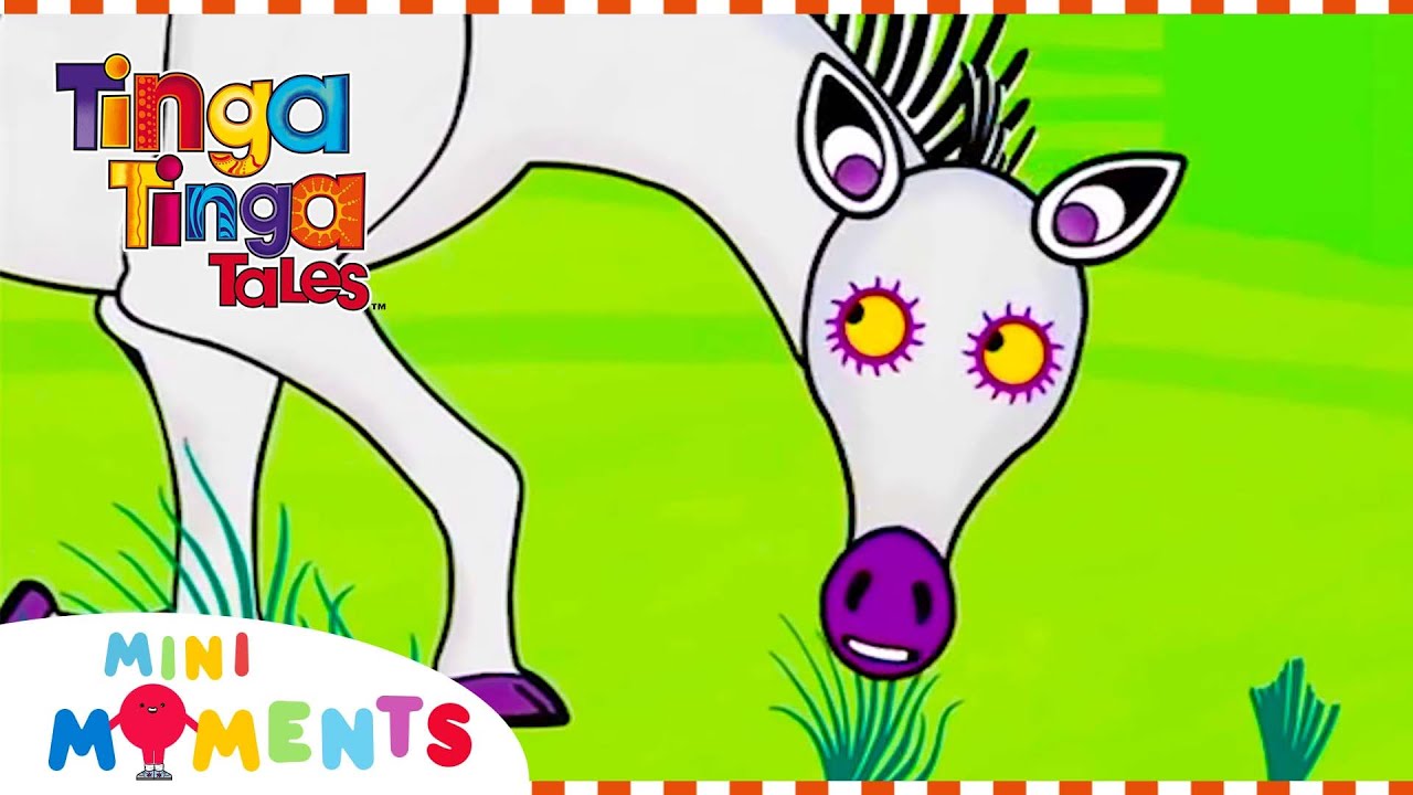 Where are Zebra's Stripes? 🤔 | Tinga Tinga Tales | Full Episodes | Mini Moments