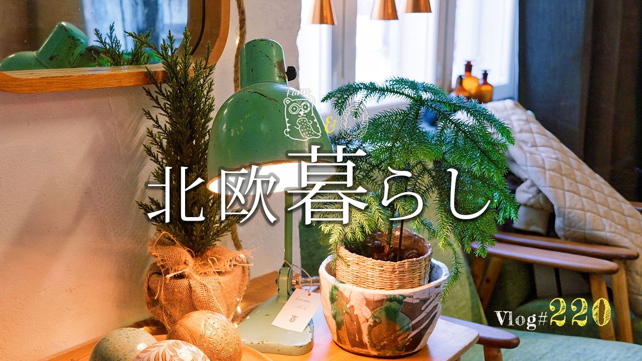 【 北欧暮らし 】 おうち時間を楽しむフィーカ / 可愛い北欧雑貨のお店へ🌿 / 冬限定のお菓子