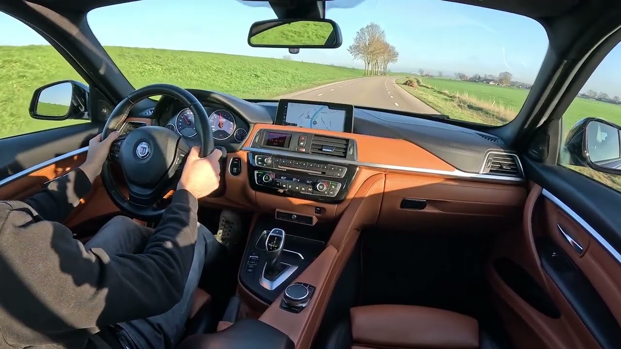 BMW Alpina B3s RWD Touring F31 Switch-Tronic Test Drive POV