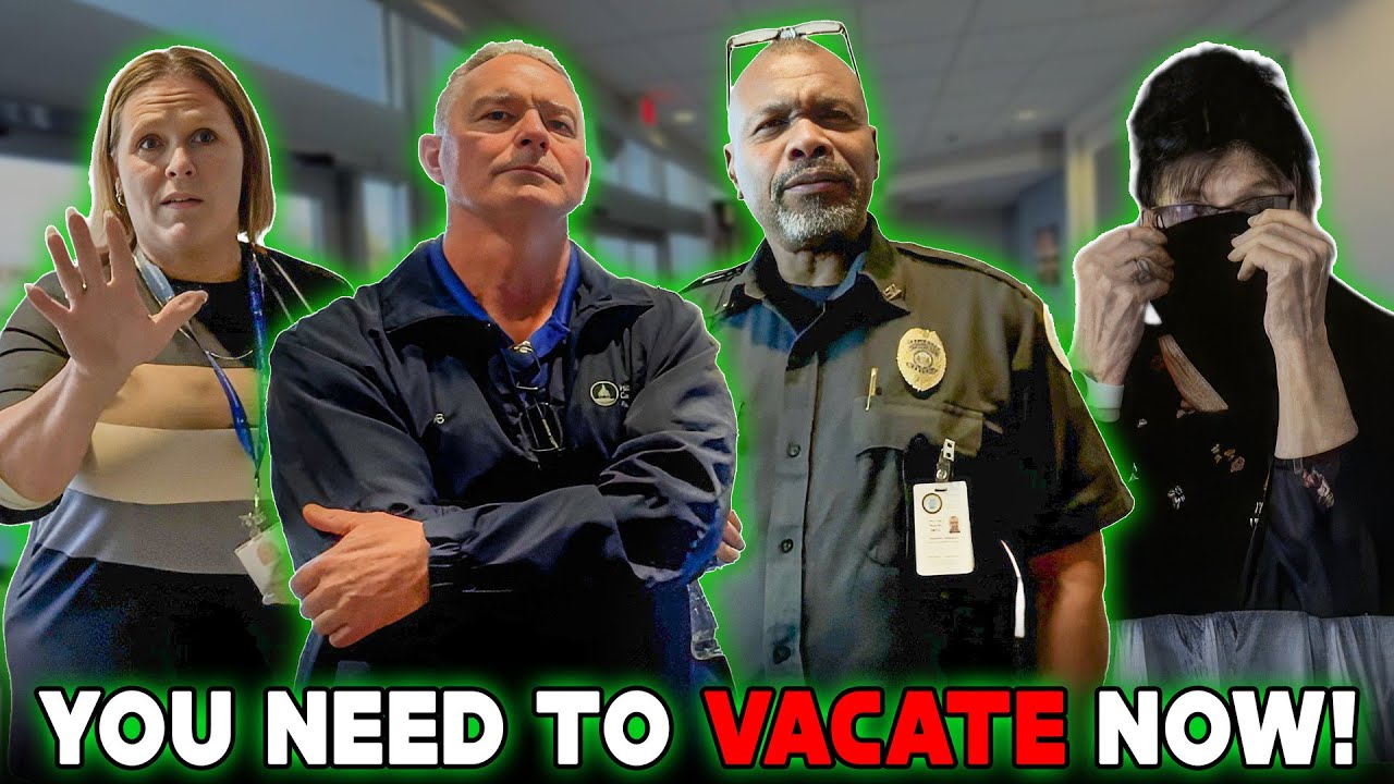 Security ORDERS Journalist to VACATE from PUBLIC!! Instantly Regrets DOUBLING DOWN on STUPID!