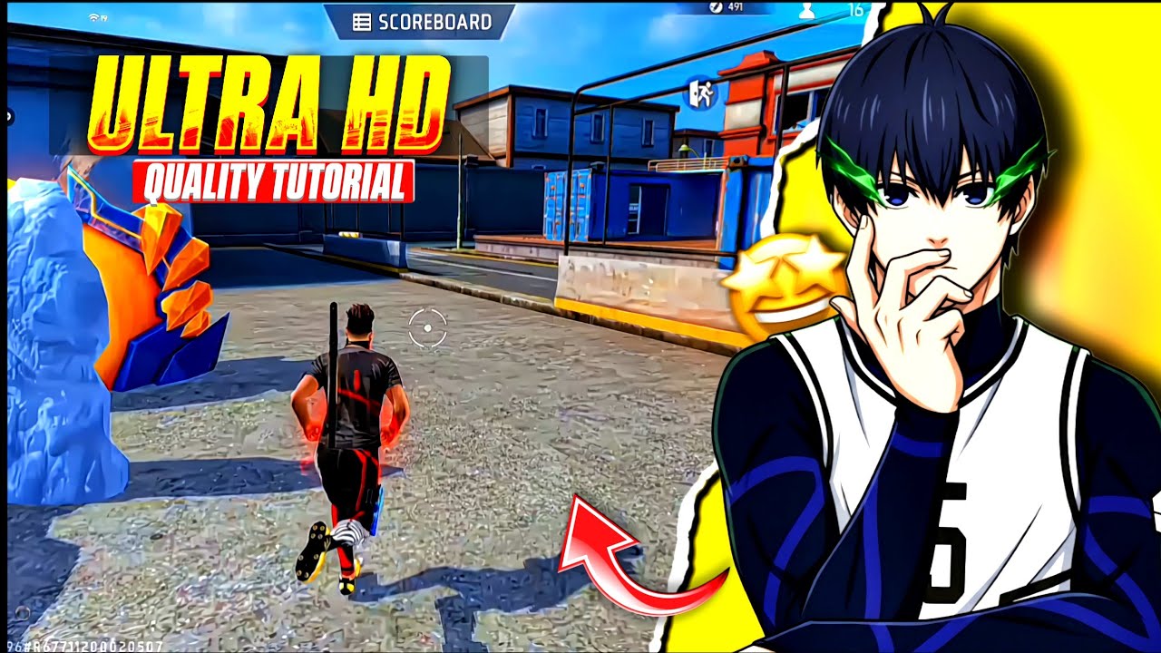 Free Fire Ultra HD Video Quality Tutorial| 4k ultra HD quality tutorial | Free fire quality tutorial