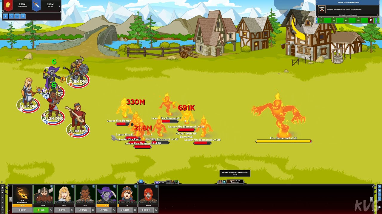 Idle Champions of the Forgotten Realms Gameplay (PC UHD) [4K60FPS]