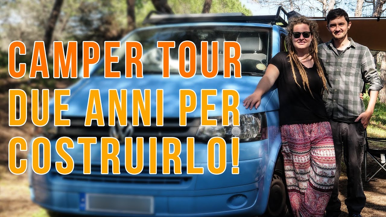 CAMPER VAN FAI DA TE: TOUR di un FURGONATO allestito su meccanica VOLKSWAGEN T5 (EPISODIO 24)