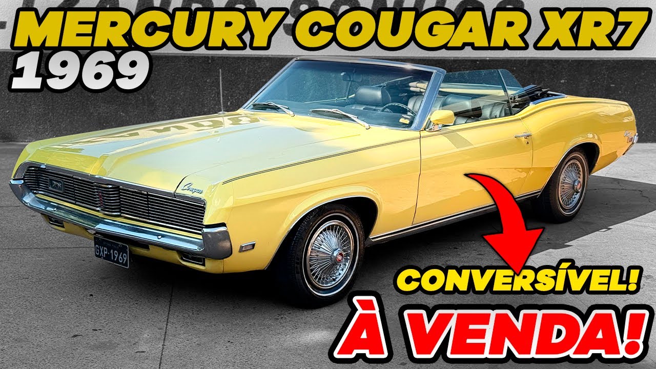MERCURY COUGAR XR7 1969 * À VENDA *