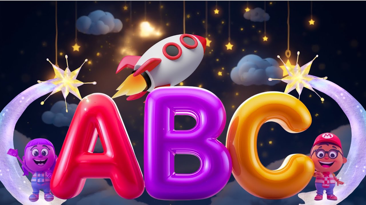 ABC Song for Kids | Learn Alphabet A to Z | Colorful Animated Learning