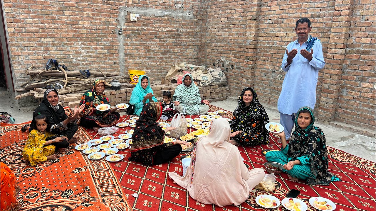 Aamna Bahan Ke Ghar Pahunch Gaye Shandar Aftari Ka Intejaam 🤲