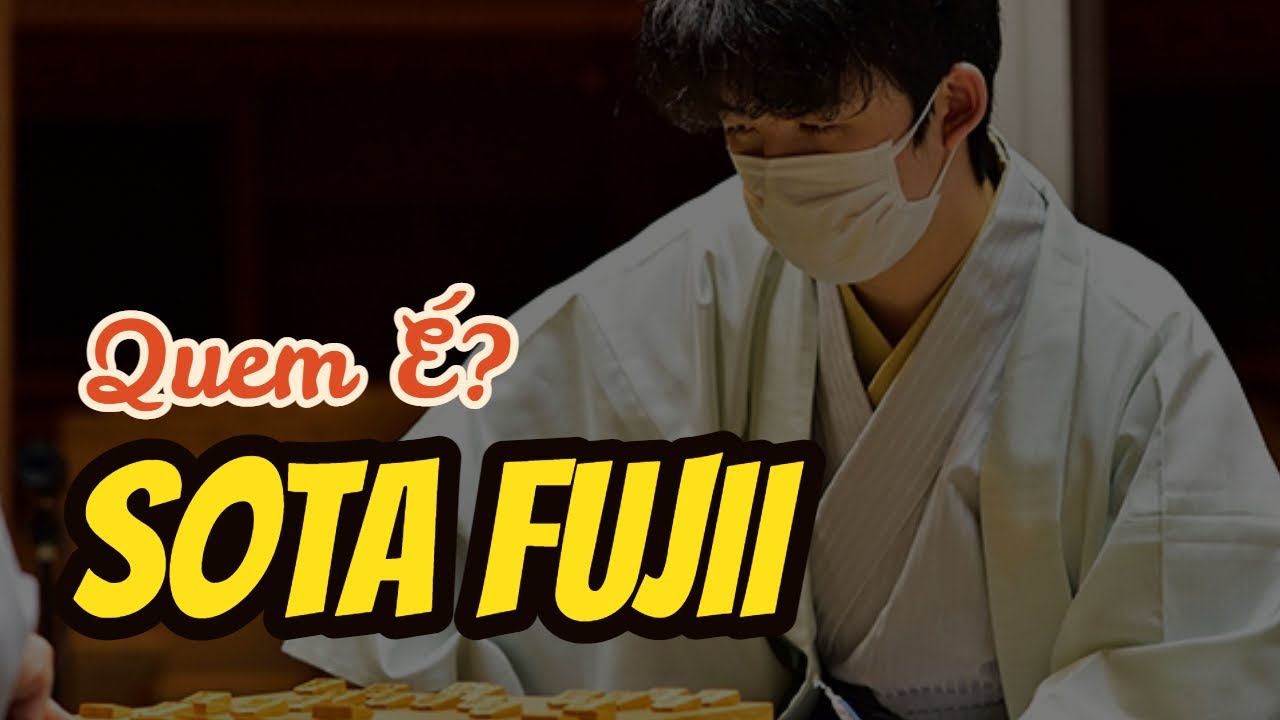 Hist&oacute;ria  do Jogador Profissional de Shogi Sota Fuji Recanto do Shogi