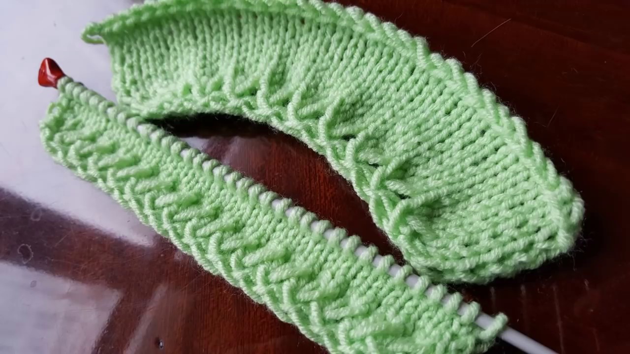 Düz ve Volanlı Örgüye Başlama Modeli