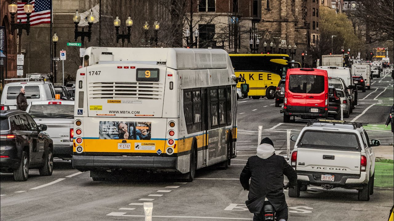 MBTA & Yankee Line Shuttles Observation IN Back Bay, Boston, MA