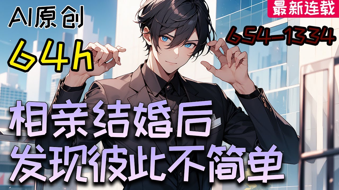 一口氣看爽《相親結婚後，發現彼此不簡單》654-1334：縱橫海外地下世界的楊飛聽從師父安排，廻到華夏相親結婚，本以爲會被嫌棄，沒曾想卻被老婆寵上天。 #小说 【AI原创】#橙子说漫