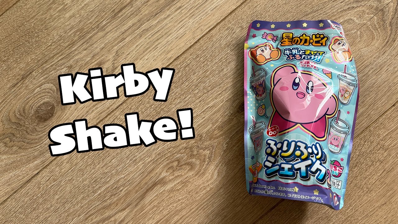 DIY Candy - Nintendo - Kirby Furi Furi Shake - Japanese Candy - English Instructions