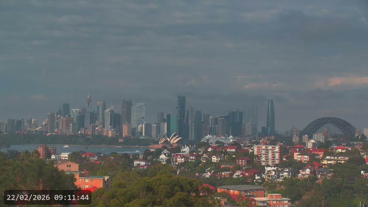 Webcam Sydney Australia 4K60 HDR Live Stream
