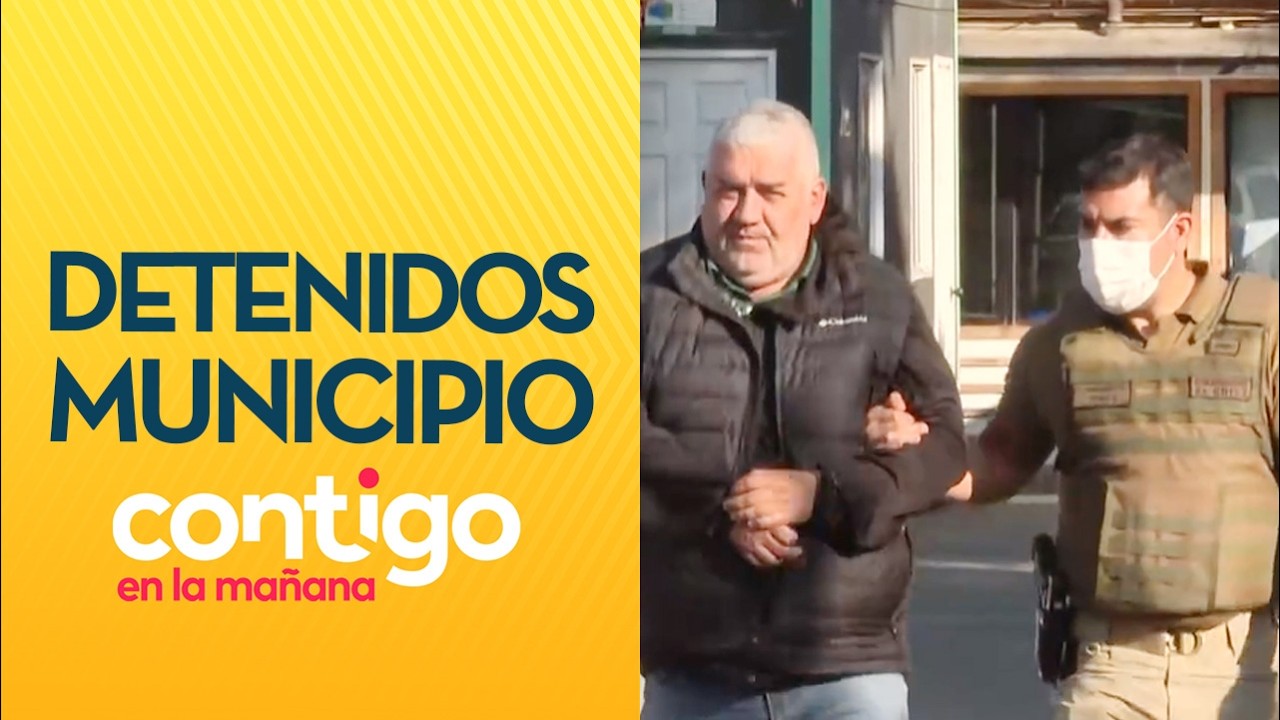 DETENCI&Oacute;N EN VIVO: El allanamiento en municipalidad de Isla de Maipo - Contigo en la Ma&ntilde;ana
