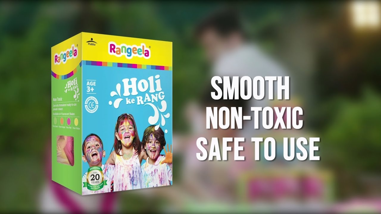 Rangeela Holi Ke Rang | Safe Holi Colours | Non-toxic Holi Colours