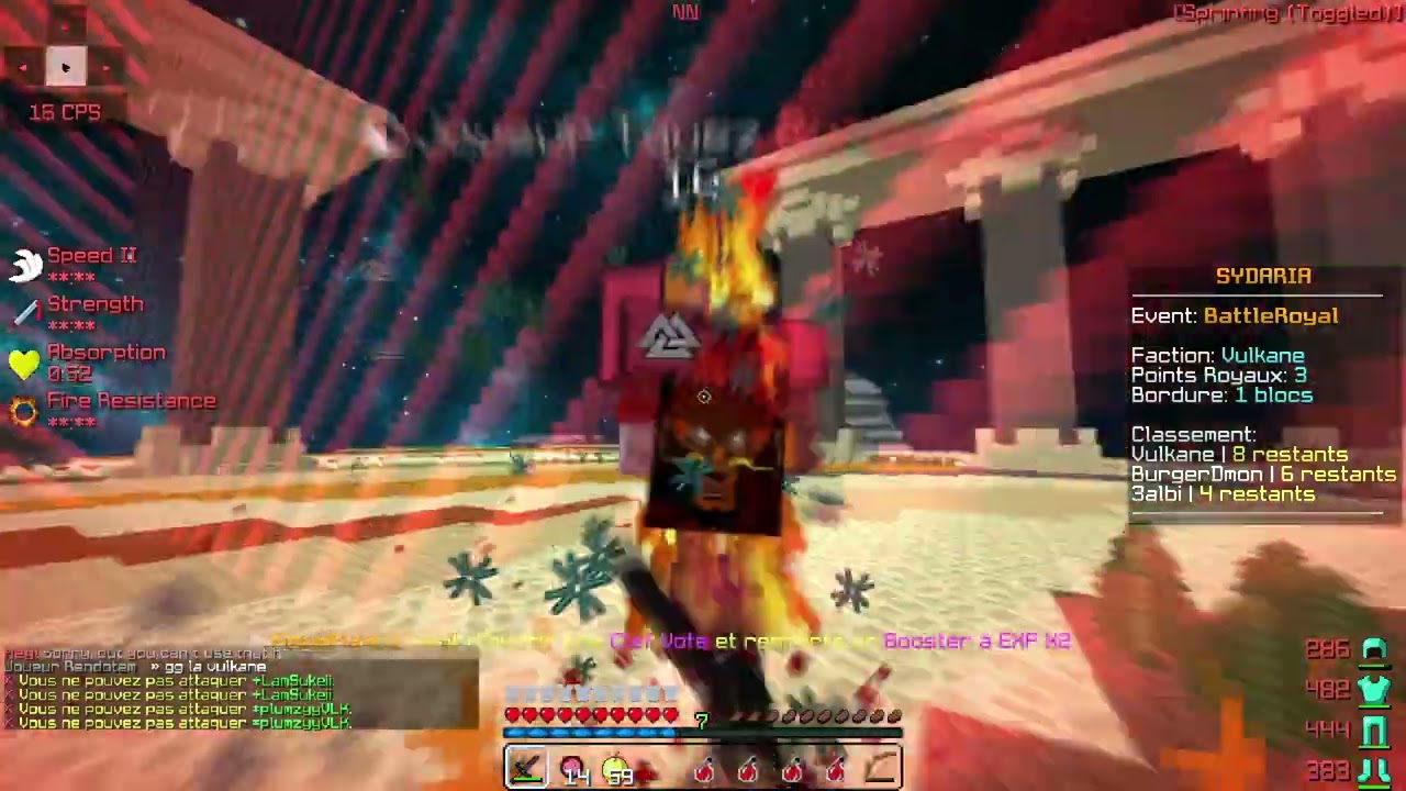 🏴 LAST EVENT OF VULKANE ON SYDARIACUP [⛔ - EJECTED]