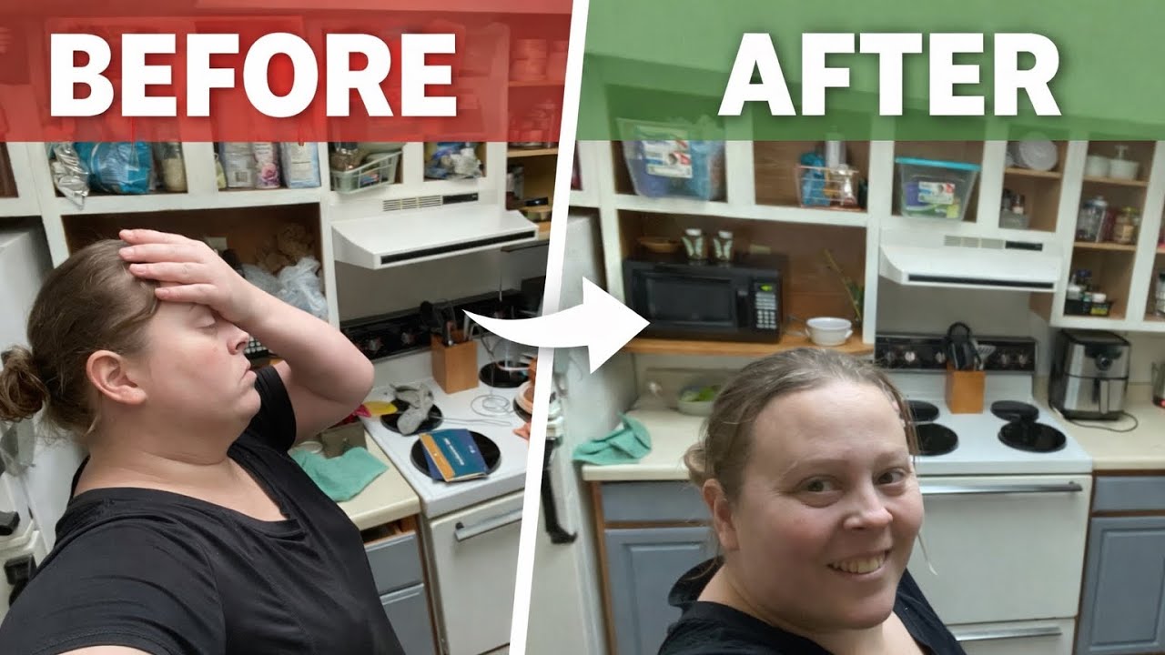 Extreme Kitchen Reset: Organizing for a Peaceful Week Day 1