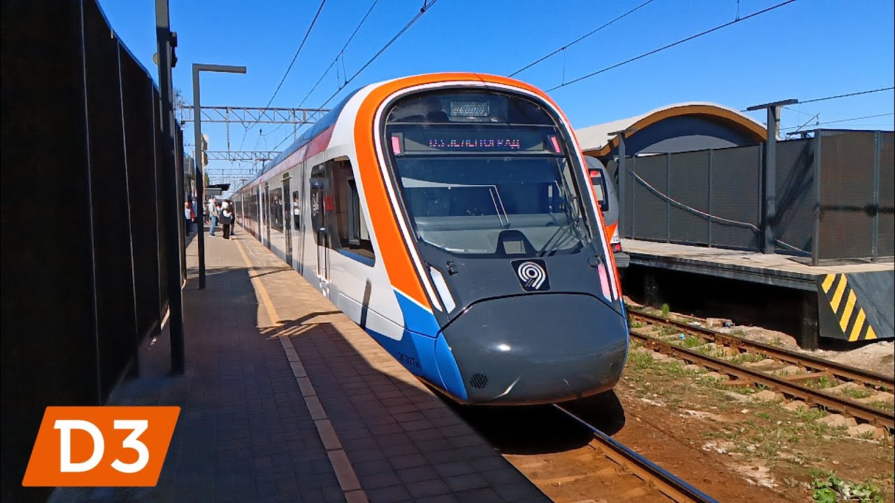 ПОЕЗДКА В ИВОЛГЕ 4.0 ПО МЦД3 В ПЕРВЫЙ ДЕНЬ ЕË РАБОТЫ ПО 3 ДИАМЕТРУ