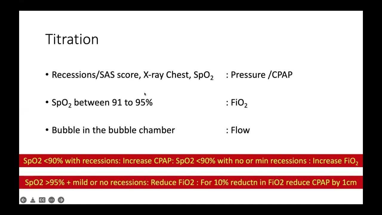 CPAP in Newborns - Dr. Srinivas Murki