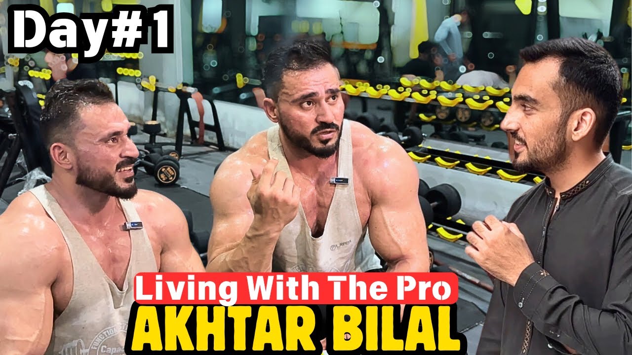 Complete Day With Pro Pakistani Bodybuilder Akhtar Bilal - Day 1 - Living With Bodybuilder