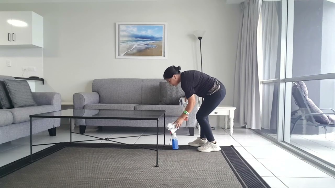 Housekeeping job daily routine 