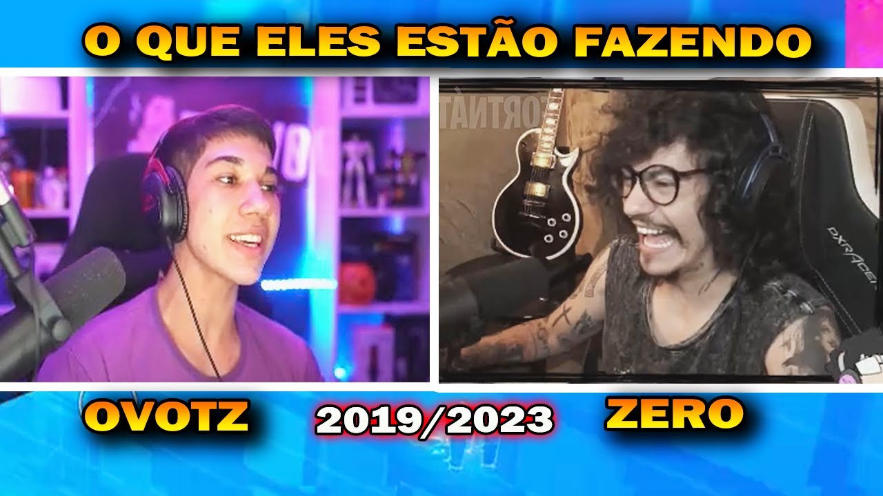 LENDAS QUE DEIXARAM O FORTNITE E O QUE ELES ESTÃO FAZENDO HOJE #1 OVOTZ & ZERO