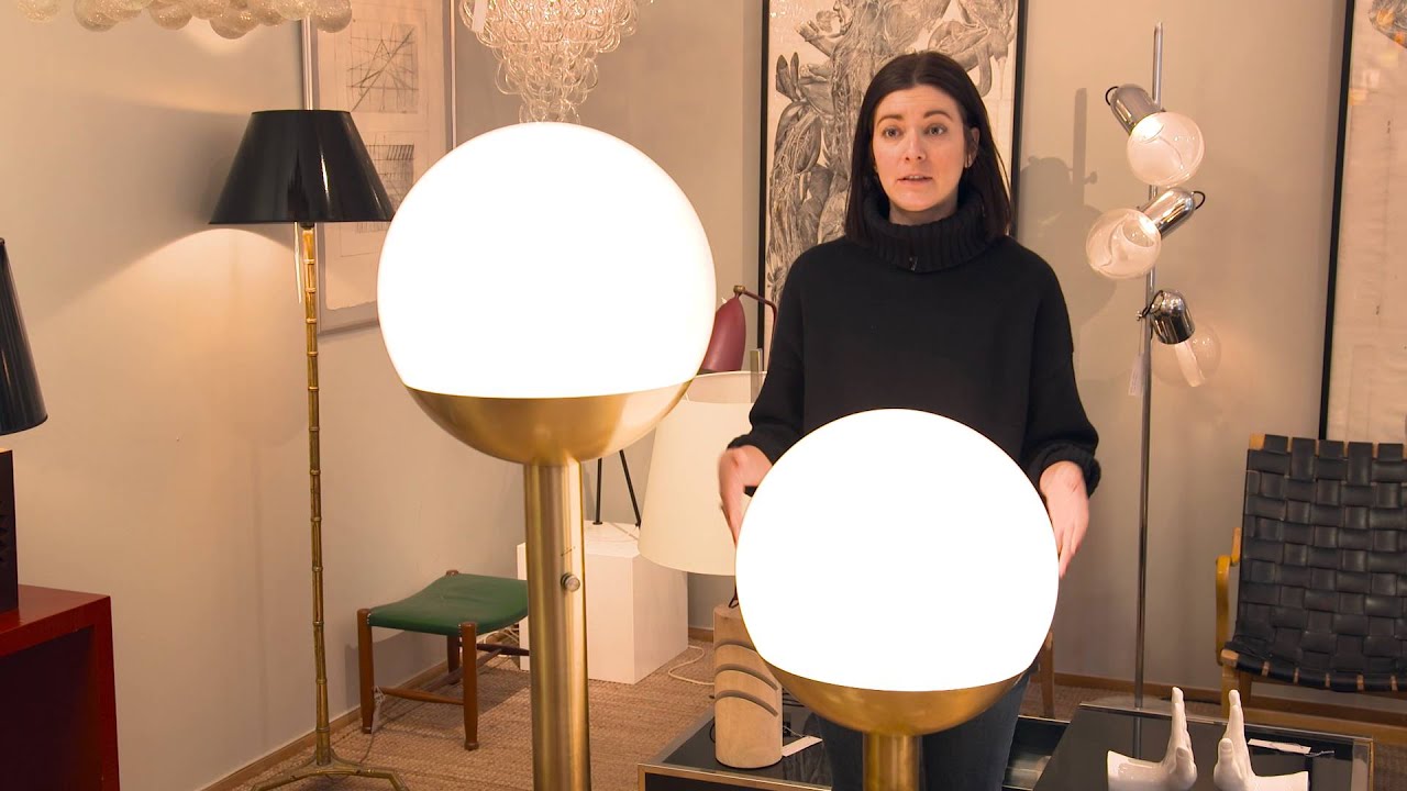 Antikm&auml;ssan 2016 - Italienska lampor hos Sj&ouml;str&ouml;m Antik